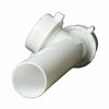 Thrifco Plumbing 1-1/2 Inch Plastic Tubular E.O Slip Joint Tee W/ Baffle 4401655